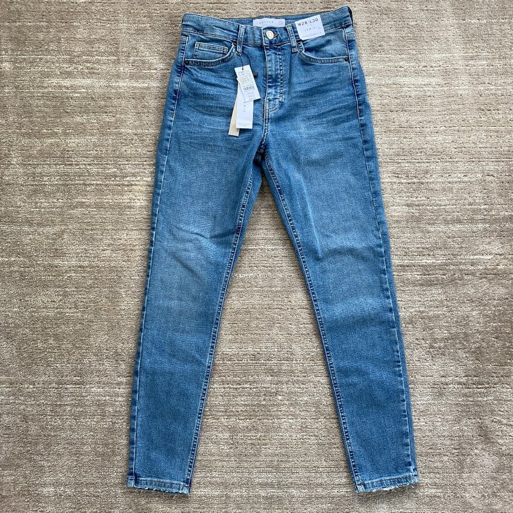 NWT TOPSHOP Jamie High Waisted Skinny Jeans, 28*